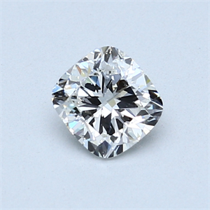 0.61 Carats, Cushion Diamond with  Cut, H Color, VS1 Clarity and Certified by GIA