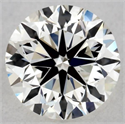 Natural Diamond 0.50 Carats, Round with Very Good Cut, J Color, VVS1 Clarity and Certified by GIA