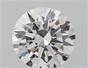 Natural Diamond 0.40 Carats, Round with Excellent Cut, D Color, VS2 Clarity and Certified by GIA