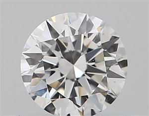 Picture of Natural Diamond 0.40 Carats, Round with Excellent Cut, D Color, VS2 Clarity and Certified by GIA