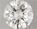 Natural Diamond 2.50 Carats, Round with Excellent Cut, I Color, VS2 Clarity and Certified by IGI