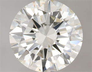 Picture of Natural Diamond 2.50 Carats, Round with Excellent Cut, I Color, VS2 Clarity and Certified by IGI