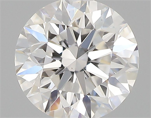 Picture of Natural Diamond 0.40 Carats, Round with Excellent Cut, F Color, VS1 Clarity and Certified by GIA