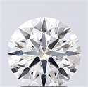 Natural Diamond 2.09 Carats, Round with Excellent Cut, I Color, SI2 Clarity and Certified by GIA