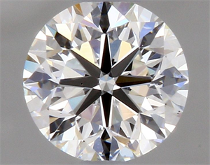 Picture of Natural Diamond 0.40 Carats, Round with Very Good Cut, G Color, SI1 Clarity and Certified by GIA