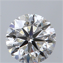 Natural Diamond 0.40 Carats, Round with Very Good Cut, F Color, VVS2 Clarity and Certified by GIA