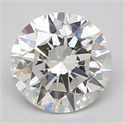 Natural Diamond 0.40 Carats, Round with Excellent Cut, H Color, VVS1 Clarity and Certified by GIA