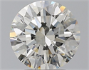 Natural Diamond 2.39 Carats, Round with Excellent Cut, I Color, SI2 Clarity and Certified by GIA