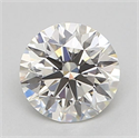 Natural Diamond 0.40 Carats, Round with Excellent Cut, J Color, VVS2 Clarity and Certified by GIA