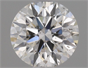 Natural Diamond 0.56 Carats, Round with Very Good Cut, I Color, SI1 Clarity and Certified by GIA