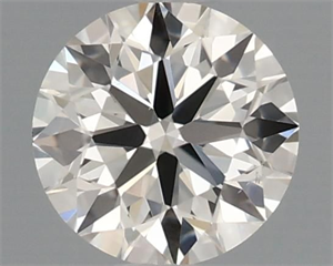 Picture of Natural Diamond 0.41 Carats, Round with Excellent Cut, H Color, VS1 Clarity and Certified by IGI