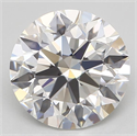 Natural Diamond 1.41 Carats, Round with Excellent Cut, F Color, VVS2 Clarity and Certified by GIA