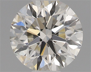 Picture of Natural Diamond 0.40 Carats, Round with Excellent Cut, K Color, VVS1 Clarity and Certified by GIA