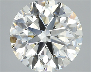 Picture of Natural Diamond 2.20 Carats, Round with Excellent Cut, J Color, VS2 Clarity and Certified by GIA