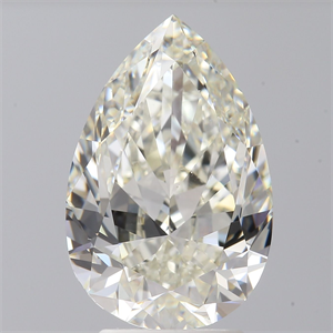 Picture of Natural Diamond 3.01 Carats, Pear with  Cut, I Color, VS2 Clarity and Certified by IGI