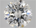 Natural Diamond 2.61 Carats, Round with Excellent Cut, E Color, IF Clarity and Certified by GIA