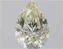 Natural Diamond 1.01 Carats, Pear with  Cut, J Color, VS2 Clarity and Certified by IGI