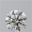 Natural Diamond 3.01 Carats, Round with Excellent Cut, I Color, SI2 Clarity and Certified by GIA