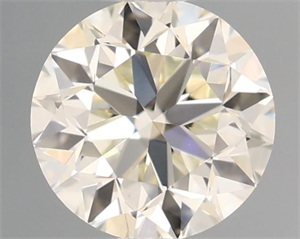 Picture of Natural Diamond 0.50 Carats, Round with Very Good Cut, K Color, VVS1 Clarity and Certified by IGI