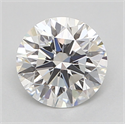 Natural Diamond 0.42 Carats, Round with Excellent Cut, F Color, VVS1 Clarity and Certified by GIA