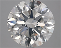 Natural Diamond 4.50 Carats, Round with Excellent Cut, I Color, SI1 Clarity and Certified by IGI