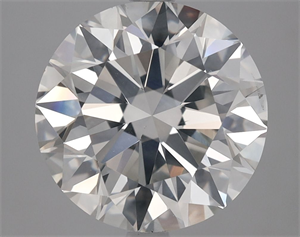 Picture of Natural Diamond 4.50 Carats, Round with Excellent Cut, I Color, SI1 Clarity and Certified by IGI