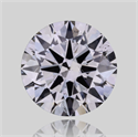 Natural Diamond 0.71 Carats, Round with Excellent Cut, K Color, SI2 Clarity and Certified by GIA