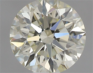 Picture of Natural Diamond 0.40 Carats, Round with Excellent Cut, K Color, IF Clarity and Certified by IGI