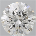 Natural Diamond 6.13 Carats, Round with Excellent Cut, I Color, SI1 Clarity and Certified by GIA