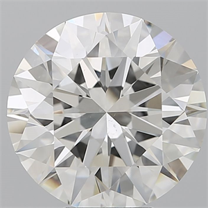 Picture of Natural Diamond 6.13 Carats, Round with Excellent Cut, I Color, SI1 Clarity and Certified by GIA