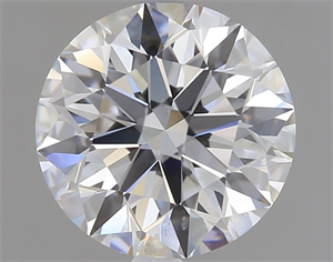 Picture of Natural Diamond 1.51 Carats, Round with Excellent Cut, E Color, SI1 Clarity and Certified by GIA