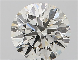 Picture of Natural Diamond 0.50 Carats, Round with Excellent Cut, I Color, SI2 Clarity and Certified by GIA