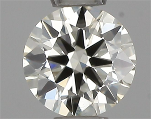 Picture of Natural Diamond 0.40 Carats, Round with Very Good Cut, K Color, VS1 Clarity and Certified by IGI