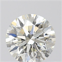 Natural Diamond 0.50 Carats, Round with Excellent Cut, K Color, VS2 Clarity and Certified by GIA