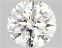 Natural Diamond 2.52 Carats, Round with Excellent Cut, G Color, VS2 Clarity and Certified by GIA