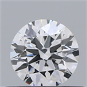 Natural Diamond 0.40 Carats, Round with Excellent Cut, E Color, VS2 Clarity and Certified by GIA