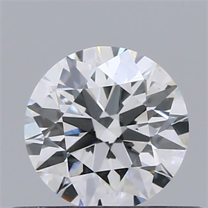 Picture of Natural Diamond 0.40 Carats, Round with Excellent Cut, E Color, VS2 Clarity and Certified by GIA