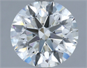 Natural Diamond 2.60 Carats, Round with Excellent Cut, H Color, IF Clarity and Certified by IGI