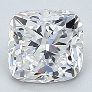 Picture of 0.48 Carats, Cushion Diamond with Very Good Cut, D VS1 Clarity and Certified By EGL