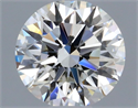 Natural Diamond 0.43 Carats, Round with Excellent Cut, I Color, VVS1 Clarity and Certified by GIA