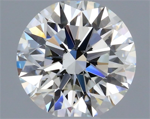 Picture of Natural Diamond 0.43 Carats, Round with Excellent Cut, I Color, VVS1 Clarity and Certified by GIA