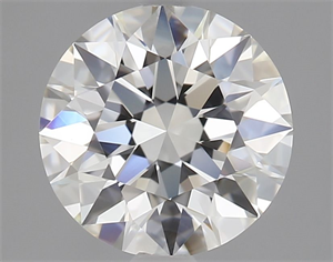 Picture of Natural Diamond 1.51 Carats, Round with Excellent Cut, H Color, VVS1 Clarity and Certified by GIA