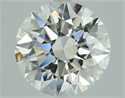 Natural Diamond 3.51 Carats, Round with Excellent Cut, G Color, VVS1 Clarity and Certified by GIA