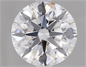 Natural Diamond 1.07 Carats, Round with Excellent Cut, D Color, FL Clarity and Certified by GIA