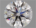 Natural Diamond 1.50 Carats, Round with Very Good Cut, D Color, VVS1 Clarity and Certified by GIA