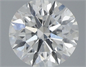 Natural Diamond 0.53 Carats, Round with Excellent Cut, E Color, SI2 Clarity and Certified by IGI