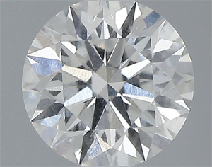 Picture of Natural Diamond 0.53 Carats, Round with Excellent Cut, E Color, SI2 Clarity and Certified by IGI