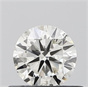 Natural Diamond 0.40 Carats, Round with Very Good Cut, I Color, SI2 Clarity and Certified by IGI