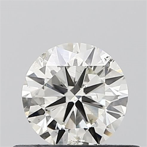 Picture of Natural Diamond 0.40 Carats, Round with Very Good Cut, I Color, SI2 Clarity and Certified by IGI