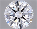 Natural Diamond 0.40 Carats, Round with Excellent Cut, F Color, VS1 Clarity and Certified by GIA